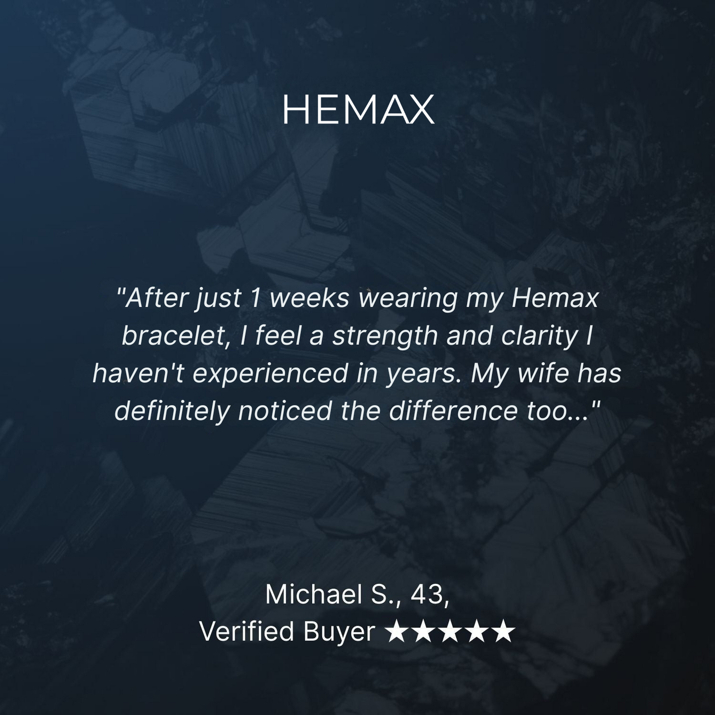 Hemax® Hematite Bracelet